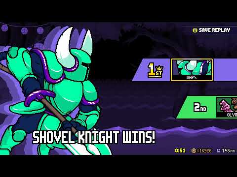 Rivals Of Aether Room Matches- drive0 (Shovel Knight, Olympia) VS PiKayMaster (Mollo, Shovel Knight)