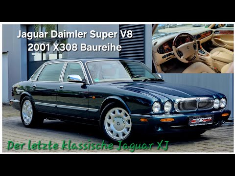 Jaguar Daimler Super V8 LWB X308 4.0L von 2001 in British Racing Green Metallic!!! XJ XJR