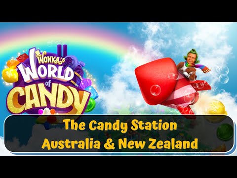 Wonka's World of Candy Match 3 - The Candy Station - Australia & New Zealand 80% - Gameplay