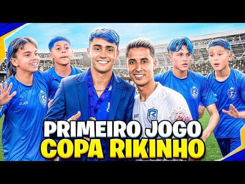 PRIMEIRO JOGO DA TROPA DO RAIO KIDS NA COPA RIKINHO!