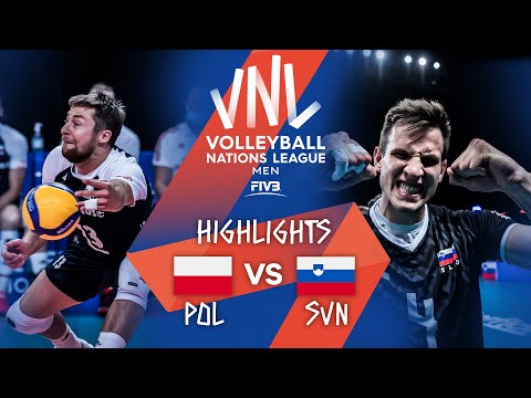 POL vs. SLO - Highlights Week 1 | Men's VNL 2021