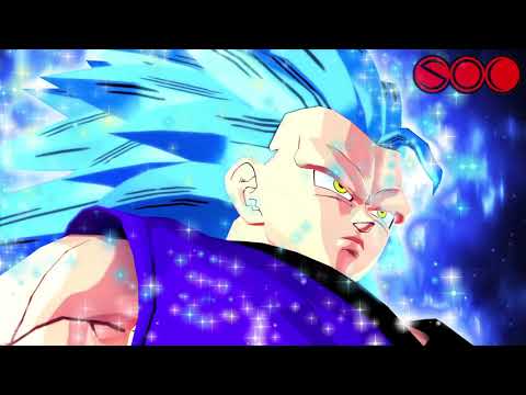 Goku transforms into Super Saiyan Blue level 3