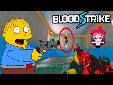 Hold it right there, crazy girl! 😒 We've reached LEGEND! - BLOOD STRIKE RANDOM