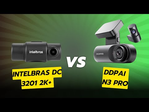 Comparativo: DDPAI N3 Pro GPS x Intelbras DC 3201 2K+ — Veja Qual é a Melhor Câmera Veicular
