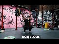 220110 스내치 102kg 클적 125kg