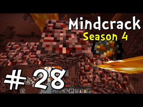 Mindcrack S4E28 "Ghastly Balls of Fire!! (Minecraft Survival Multiplayer Server)