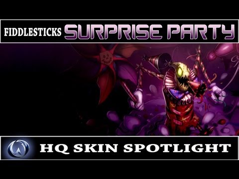 League of Legends: Surprise Party Fiddlesticks (HQ Skin Spotlight)