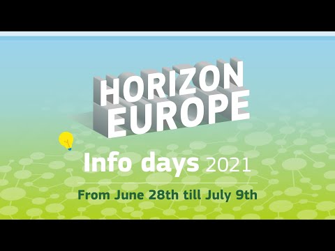 Horizon Europe Info Days 2021 | Cluster 6 | Destination 5 - 13:30