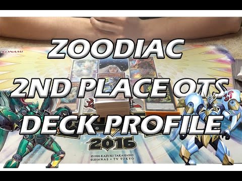 Yu-Gi-Oh 2nd Place Rochester OTS Zoodiac-Kaiju Deck Profile + Tournament Report