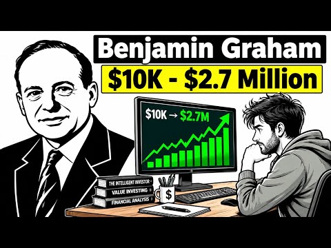 Thumbnail for How Benjamin Graham Turn $100,000 Into $ 2.7 Million In 30 Year from Stock market or Investing Money by Benjamin Graham
