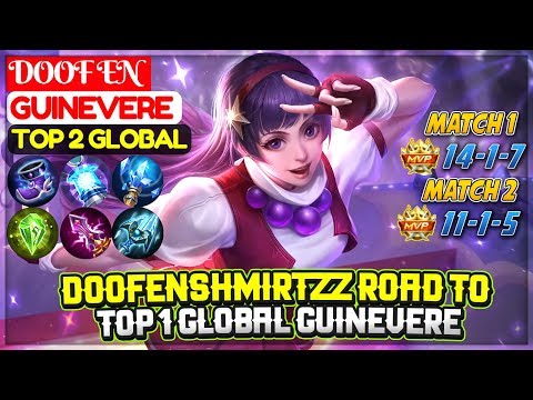 Doofenshmirtzz Road To Top 1 Global Guinevere [ Top 2 Global Guinevere ] DOOF EN - Mobile Legends Video