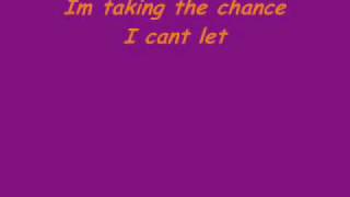 Air Supply -- Taking the Chance with Lyrics
