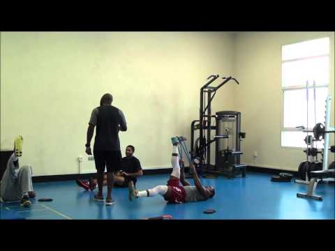 Boney Watson's last workout before the FIBA Asia Club Championship 2013