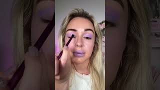 Purple blush for everything 💜 #makeup #makeupchallenge #makeuphack #jeffreestarcosmetics