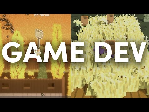 A Week of Indie Game Dev Progress in 3 minutes - Devlog