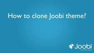 How to clone Joobi theme?