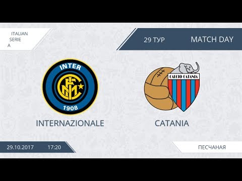 AFL 17. Italy Serie A. Internazionale - Catania. Day 29.