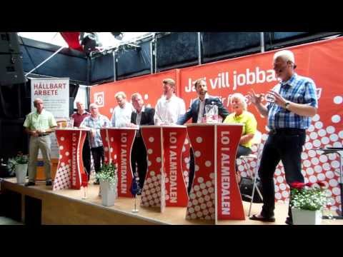 Projekt Hållbart Arbete. Seminarium "Avveckla eller utveckla industrin?" Almedalen 2013. Del 2 av 3.