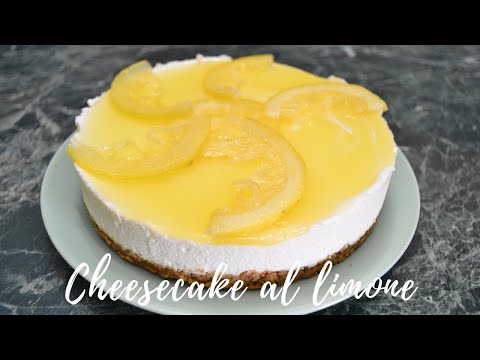 CHEESECAKE AL LIMONE || Valeria Love Cooking