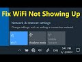 How To Fix WiFi Not Showing Up On Windows 10 Howtosolveit