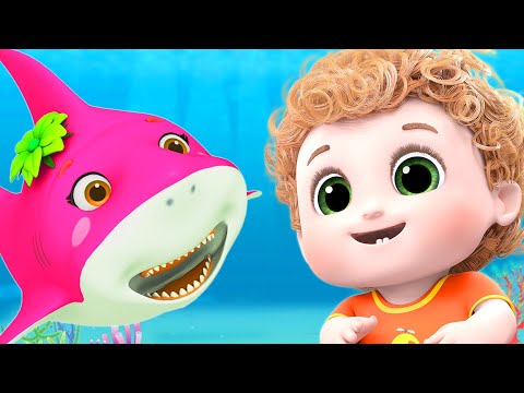 Baby Shark Song 4 S2.E8 +More Nursery Rhymes & Kid Songs | Kids Cartoon | Blue Fish