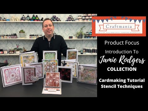Jamie Rodgers - Stencil Techniques For Card Making Tutorial