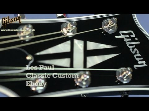 Gibson Les Paul Classic Custom Ebony - Quick Look