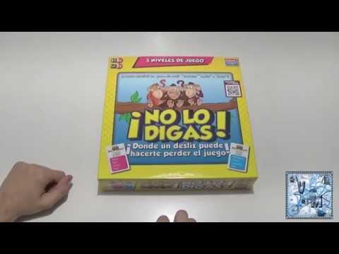 No lo digas - Juego de mesa - Reseña/aprende a jugar