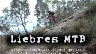 preview picture of video 'Liebres Bike escalones Cañada del Lobo'