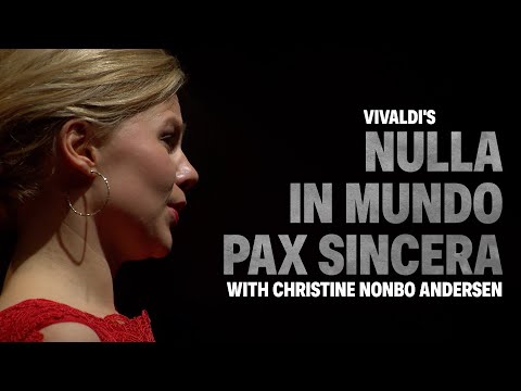 Nulla in mondo pax sincera // Christine Nonbo Andersen (Live)