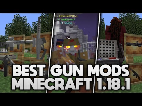 ROCKLE GAMING - Best Gun Mods For Minecraft 1.18.1 - Minecraft Gun Mods 1.18.1 (2022)