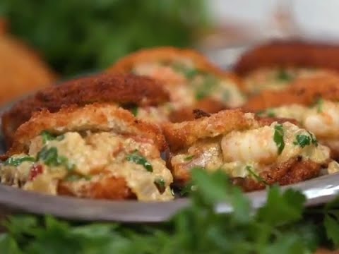 Feast TV: Brazilian-Style Acarajé with Vatapá (Bean Fritters Stuffed with Shrimp Paste)