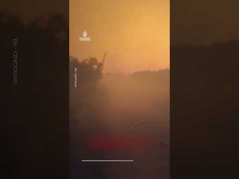 Wildfire rages on Croatia’s Dalmatian Coast island of Brac | AJ #shorts