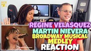 Regine Velasquez &amp; Martin Nievera - Broadway Musical Medley | PATREON REACTION