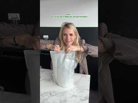 Du willst keinen Matcha verschwenden 😁😋
