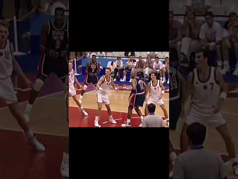 Dream Team Dominates Germany | 1992 Olympics Highlights 🏀