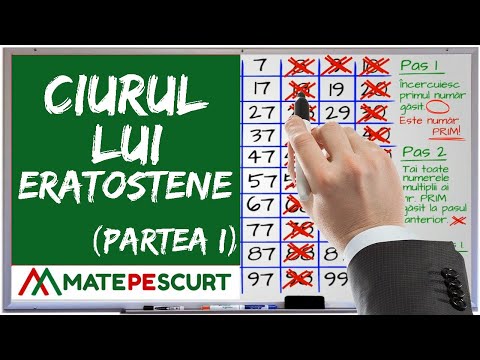Ciurul lui Eratostene (partea I)