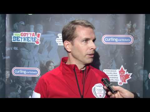 2011 Capital One Canada Cup of Curling -- Draw 6 Media Scrum