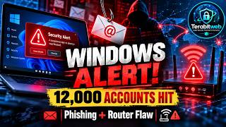 Cybersecurity News: Windows 11 Changes, Critical Router Flaw & Massive Phishing 