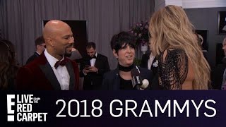 Common & Diane Warren Bring "Marshall" to the 2018 Grammys | E! Live from the Red Carpet