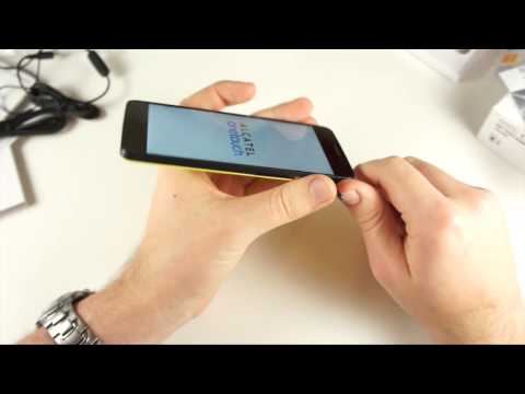 Alcatel One Touch Idol X Unboxing english