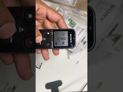 Sony ICD-PX370 Mono Digital Voice Recorder | Dirty unboxing