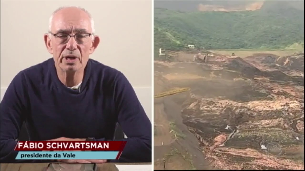 Diretor-presidente da Vale fala sobre rompimento de barragem em Brumadinho (MG)