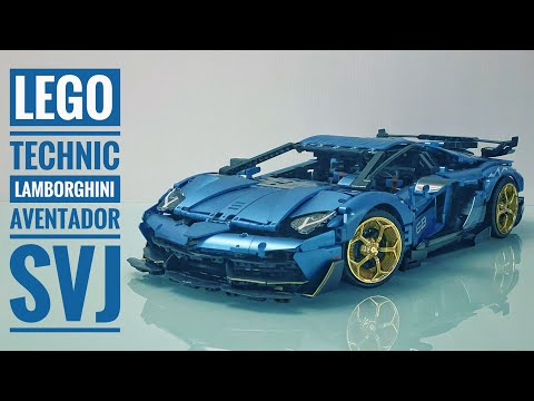 Конструктор Technic KBOX 10520 Lamborghini Aventador SVJ, 3811 деталей, совместим с лего, Техник Спорткар - фото 1 - id-p2534308093