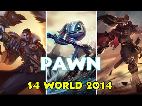 SG White PawN (Jayce, Fizz, Yasuo) Quarter Finals Highlights | LoL S4 World 2014