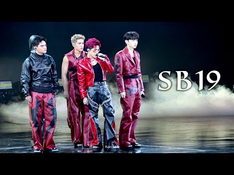 [4K] SB19〈DAM . DUNGKA! . GENTO〉 ｜Hito Music Awards 250621