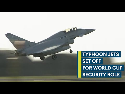 Typhoon jets head for Qatar to help provide security for World Cup