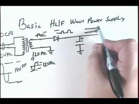 Basic Electronics 18 - Solid State Diode and Power Supplies