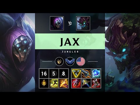 Jax Jungle vs Maokai - NA Diamond Patch 25.14