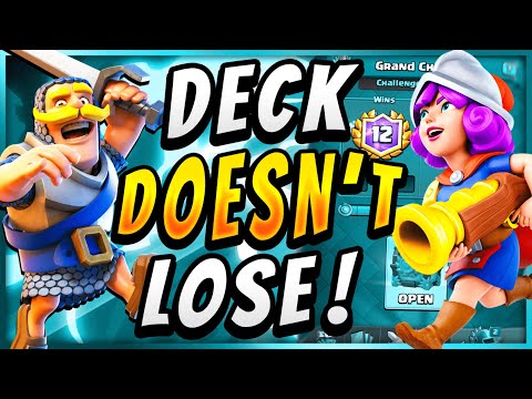 ALL PROS ARE PLAYING THIS! BEST 12 WIN DECK DOESN'T LOSE! — Clash Royale